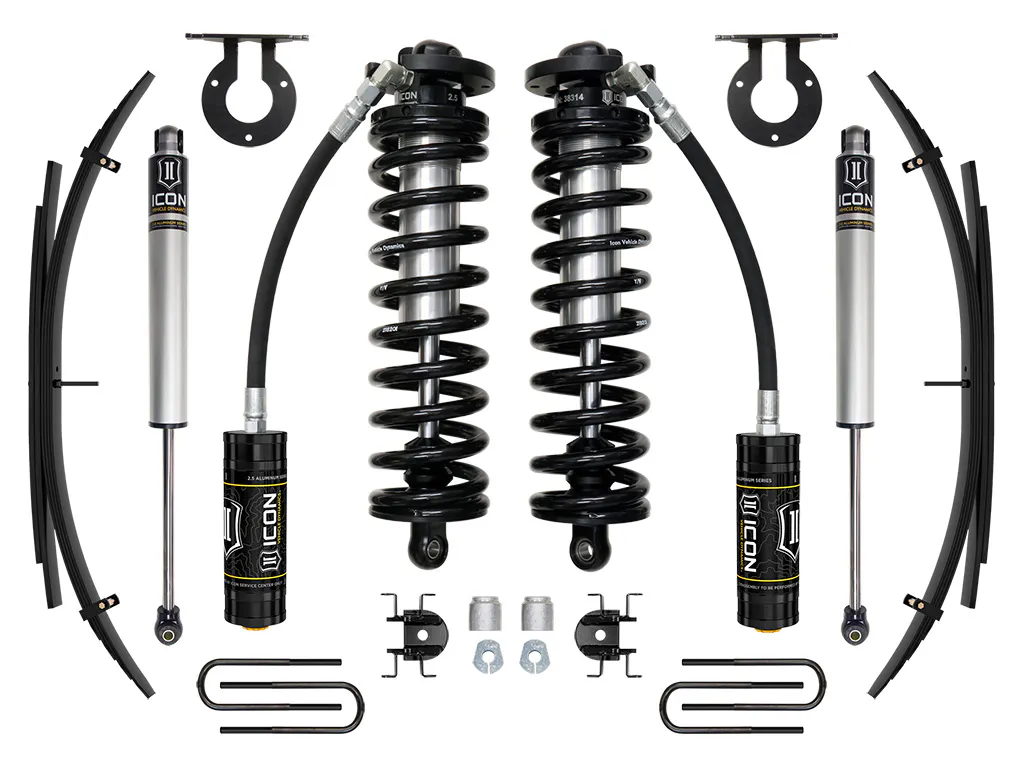 ICON Vehicle Dynamics 17-23 FORD F250/F350 2.5-3" STAGE 1 COILOVER CONVERSION SYSTEM W EXPANSION PACK