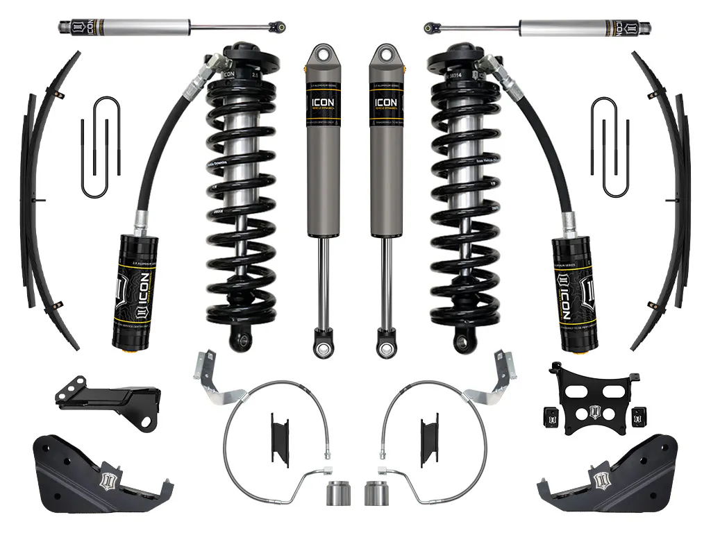ICON Vehicle Dynamics 23-26 FORD F250/F350 4-5.5" STAGE 3 COILOVER CONVERSION SYS W/ EXPANSION PACKS