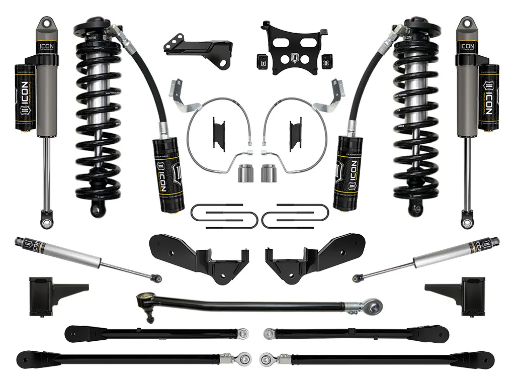 ICON Vehicle Dynamics 23-26 FORD F250/F350 4-5.5" STAGE 6 COILOVER CONVERSION SYSTEM