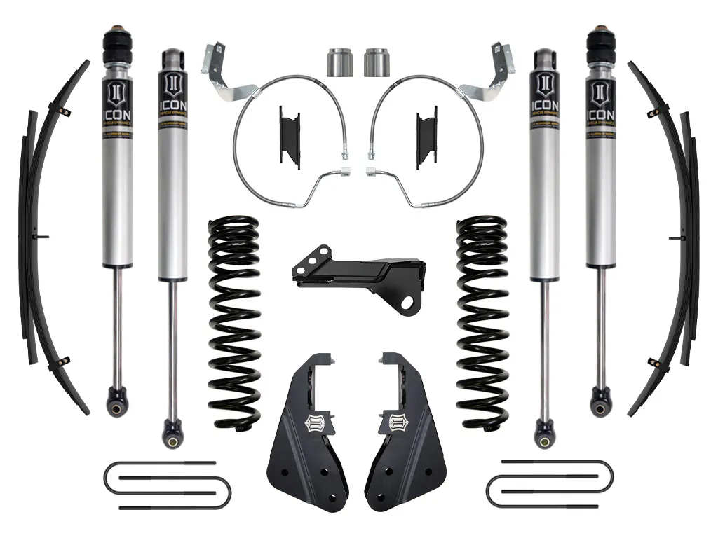 ICON Vehicle Dynamics 23-26 FORD F250/F350 4.5" STAGE 1 SUSPENSION SYSTEM DIESEL W/ EXPANSION PACKS