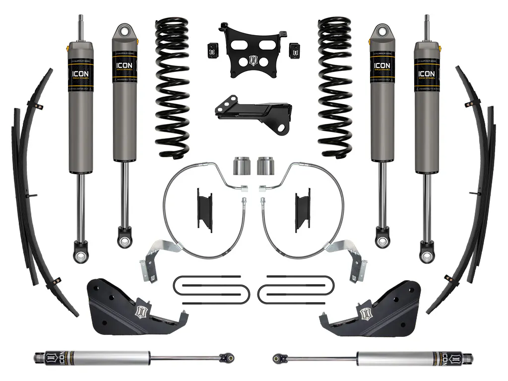 ICON Vehicle Dynamics 23-26 FORD F250/F350 4.5" STAGE 3 SUSPENSION SYSTEM DIESEL W/ EXPANSION PACKS