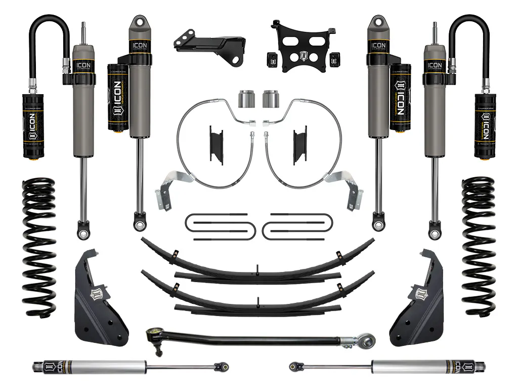 ICON Vehicle Dynamics 23-26 FORD F250/F350 4.5" STAGE 4 SUSPENSION SYSTEM DIESEL W/ EXPANSION PACKS