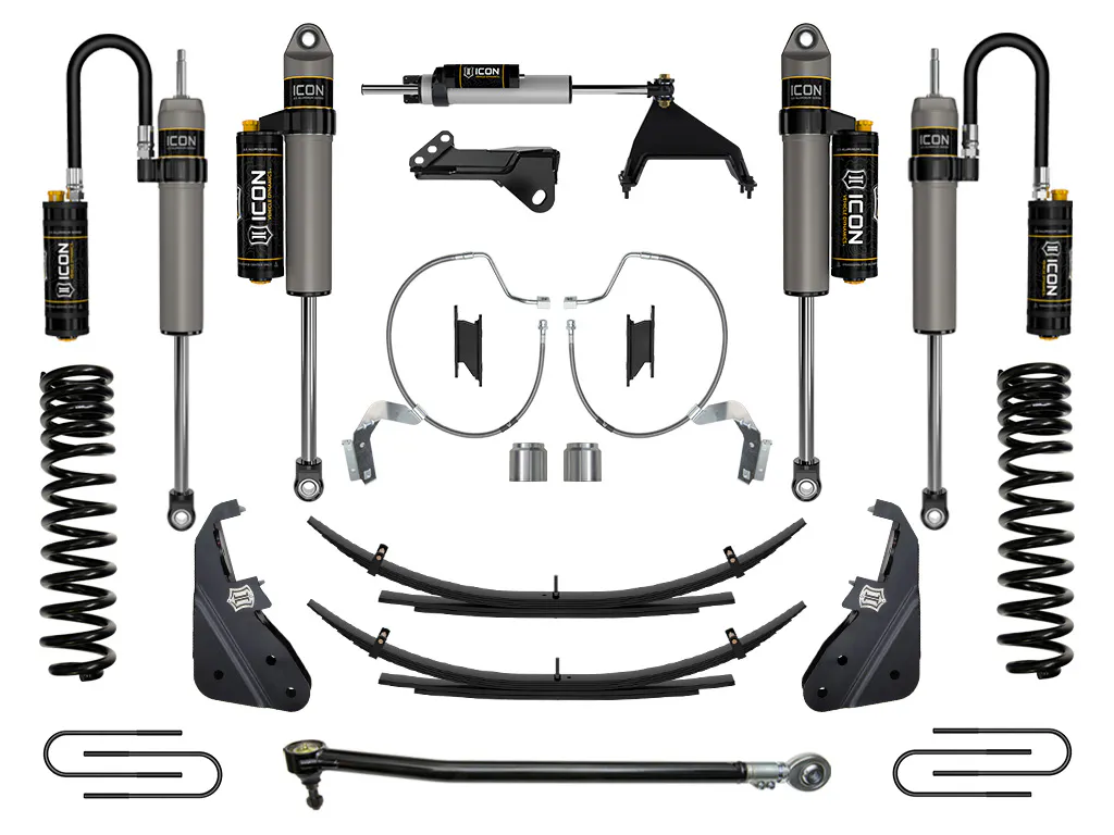 ICON Vehicle Dynamics 23-26 FORD F250/F350 4.5" STAGE 5 SUSPENSION SYSTEM DIESEL W/ EXPANSION PACKS