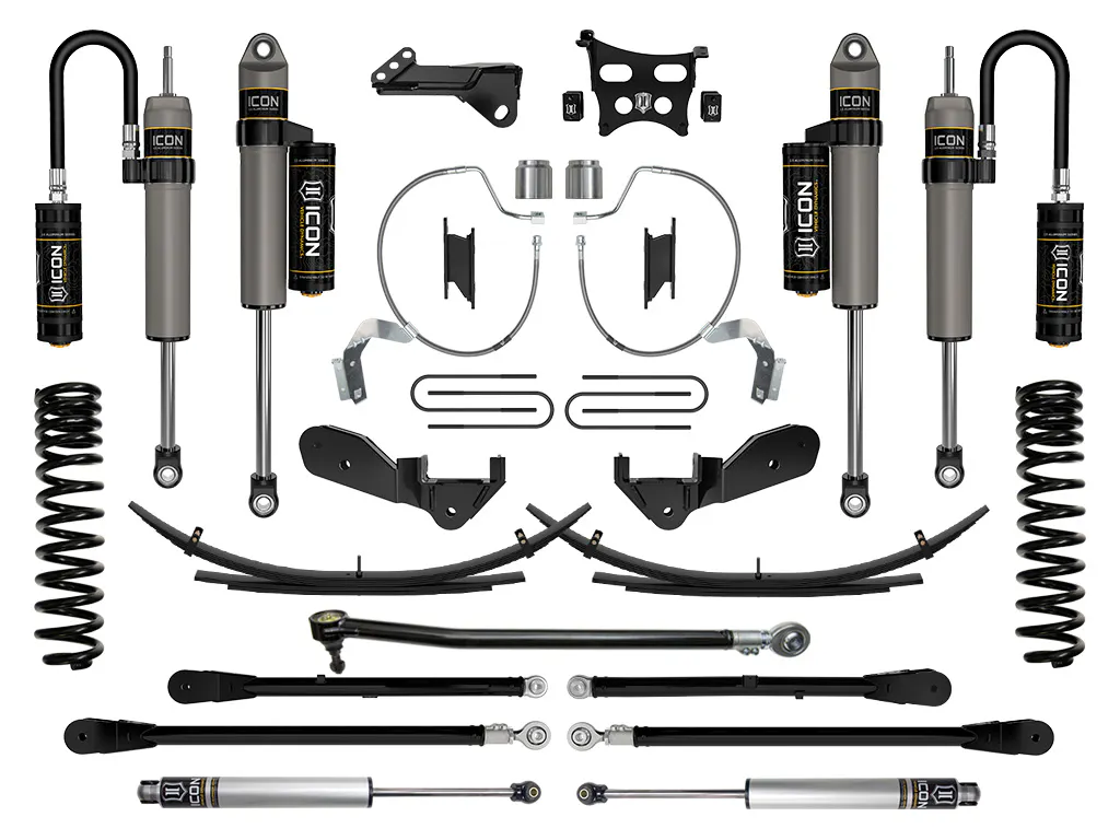 ICON Vehicle Dynamics 23-26 FORD F250/F350 4.5" STAGE 6 SUSPENSION SYSTEM DIESEL W/ EXPANSION PACKS