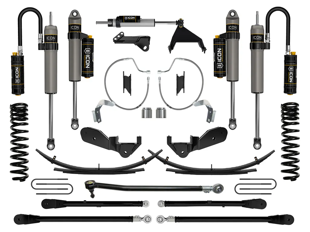 ICON Vehicle Dynamics 23-26 FORD F250/F350 4.5" STAGE 7 SUSPENSION SYSTEM DIESEL W/ EXPANSION PACKS