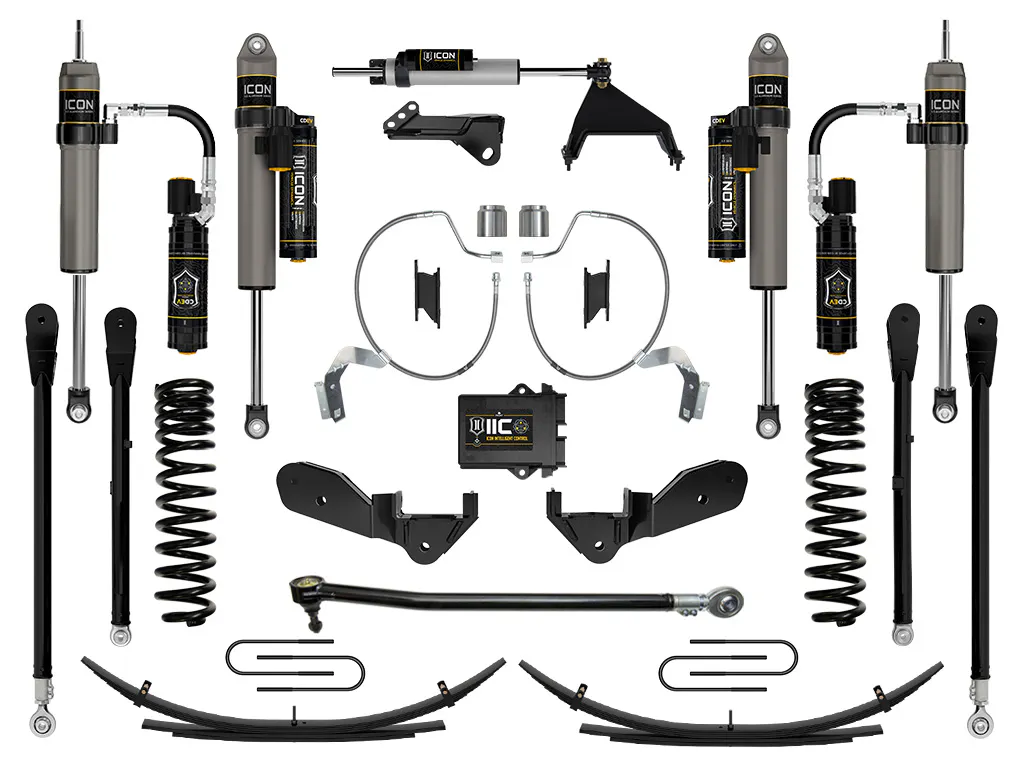 ICON Vehicle Dynamics 23-26 FORD F250/F350 4.5" STAGE 8 SUSPENSION SYSTEM DIESEL W/ EXPANSION PACKS