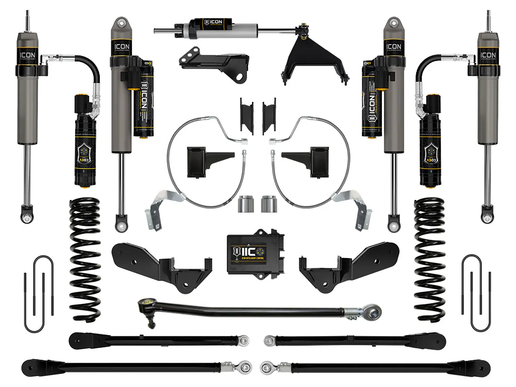 ICON Vehicle Dynamics 23-26 FORD F250/F350 4.5" STAGE 8 SUSPENSION SYSTEM DIESEL