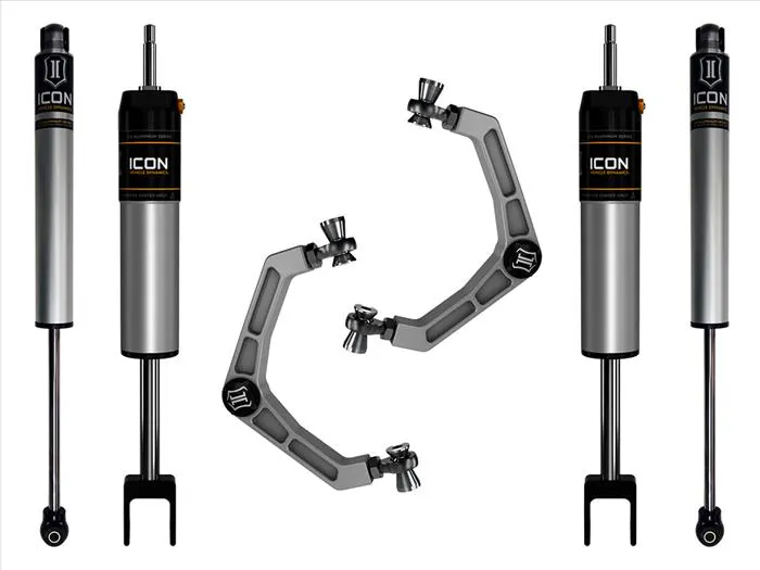 ICON Vehicle Dynamics 20-26 GM 2500HD/3500 0-2" STAGE 1 SUSPENSION SYSTEM BILLET