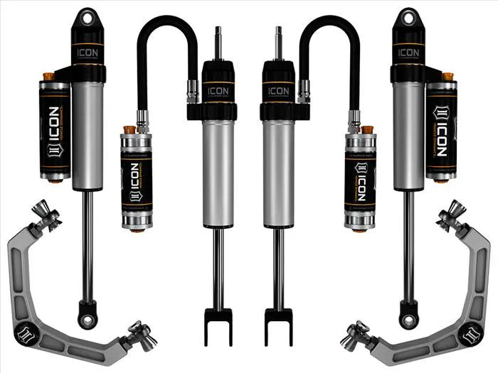 ICON Vehicle Dynamics 20-26 GM 2500HD/3500 0-2" STAGE 3 SUSPENSION SYSTEM BILLET