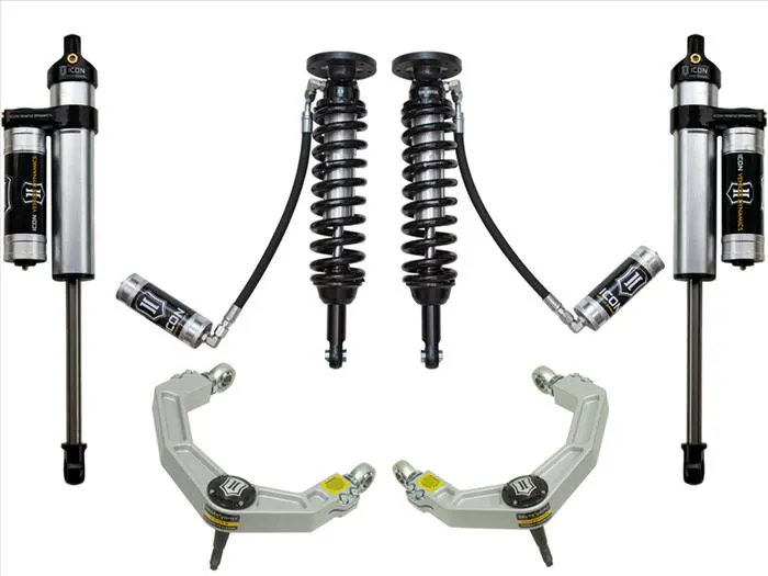ICON Vehicle Dynamics 09-13 FORD F150 4WD 1.75-2.63" STAGE 4 SUSPENSION SYSTEM W BILLET UCA