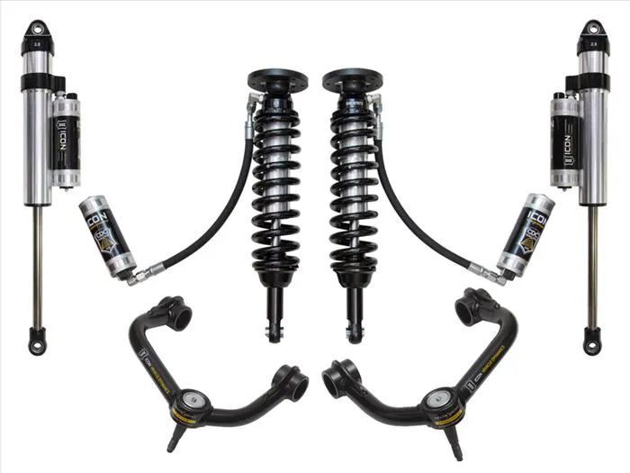 ICON Vehicle Dynamics 09-13 FORD F150 4WD 1.75-2.63" STAGE 5 SUSPENSION SYSTEM W TUBULAR UCA