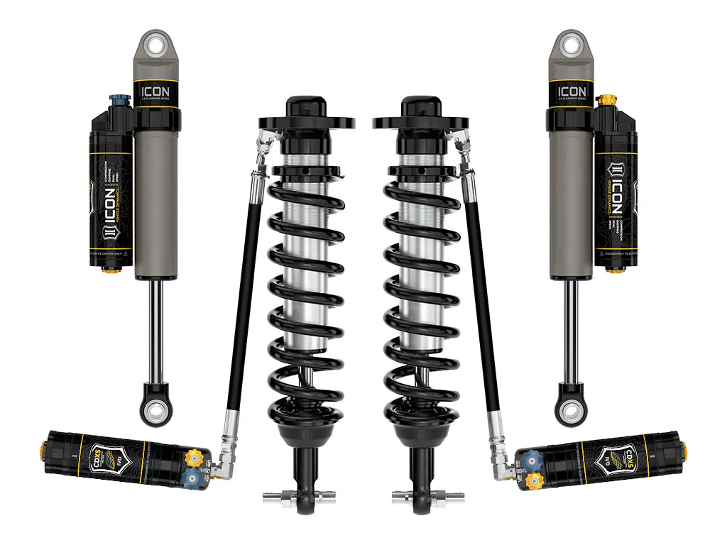 ICON Vehicle Dynamics 21-25 FORD F150 4WD 0-2.75" STAGE 4 SUSPENSION SYSTEM CDXS