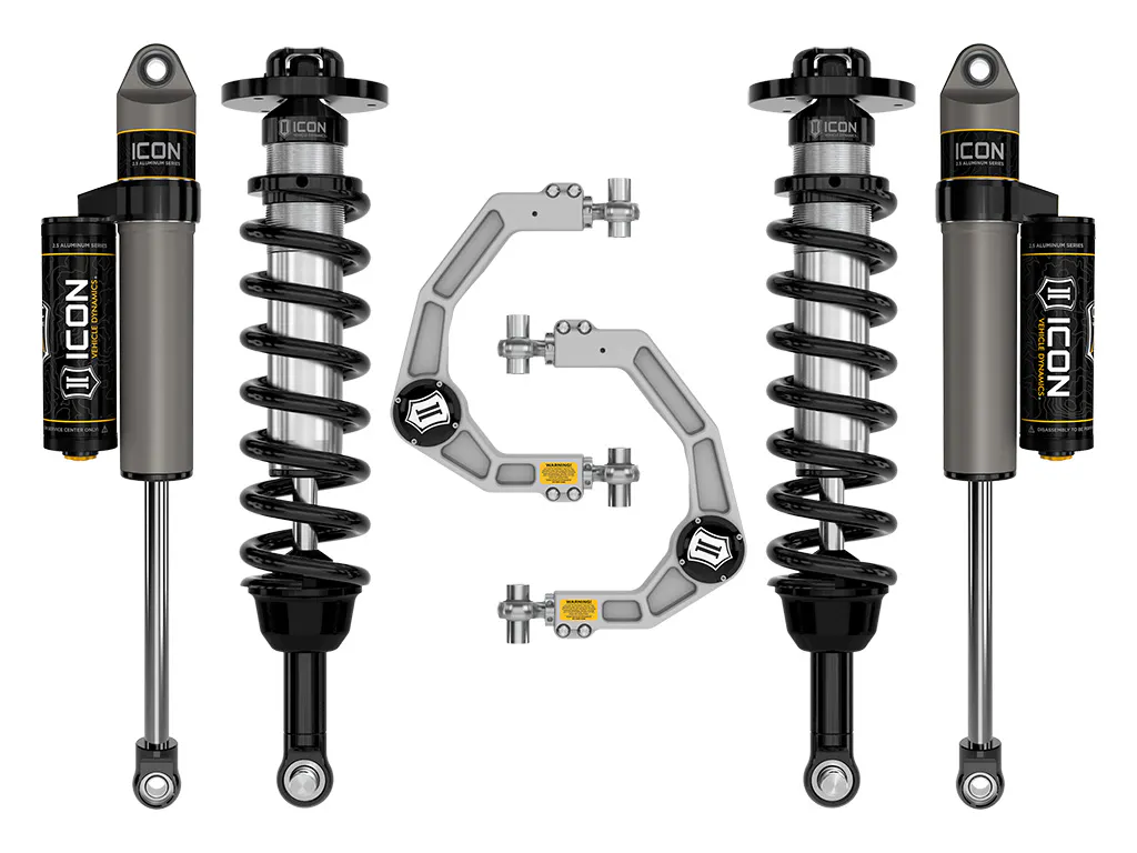 ICON Vehicle Dynamics 21-25 FORD F150 4WD 2.75-3.5" STAGE 2 SUSPENSION SYSTEM W BILLET UCA