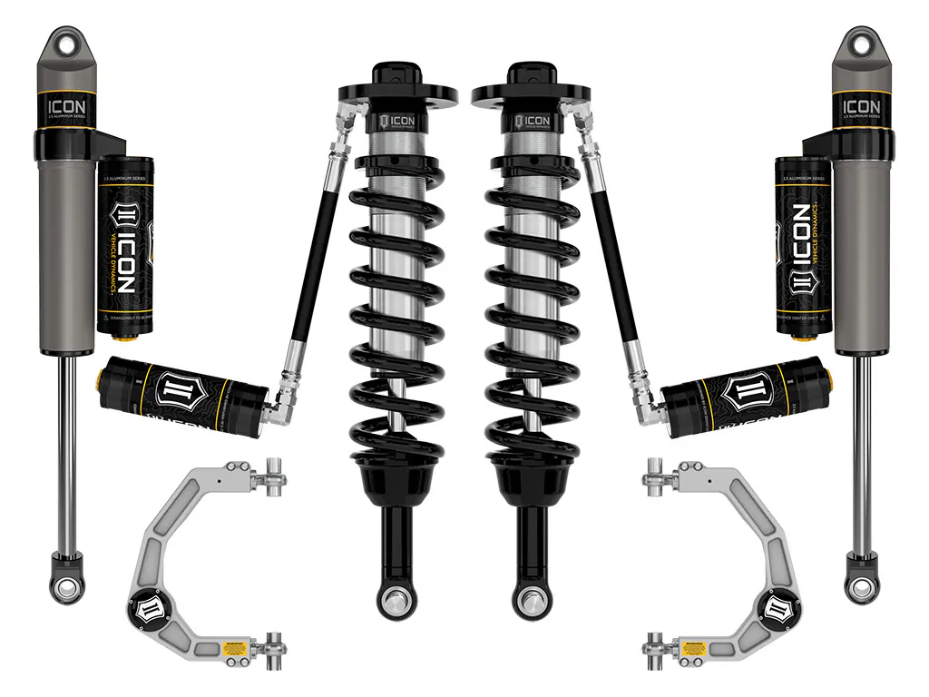 ICON Vehicle Dynamics 21-25 FORD F150 4WD 2.75-3.5" STAGE 3 SUSPENSION SYSTEM W BILLET UCA