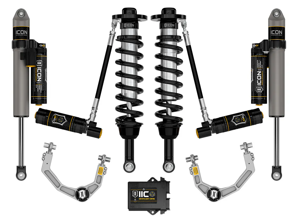 ICON Vehicle Dynamics 21-25 FORD F150 4WD 2.75-3.5" STAGE 5 SUSPENSION SYSTEM W BILLET UCA