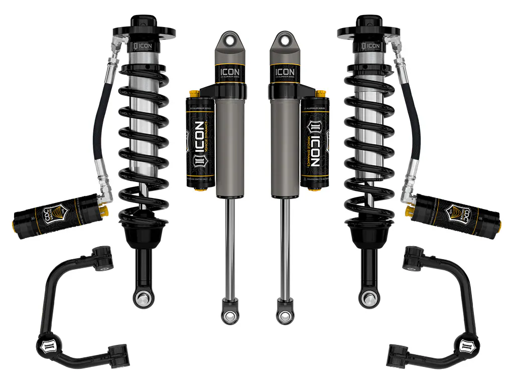 ICON Vehicle Dynamics 21-25 FORD F150 TREMOR 2.5-3" STAGE 4 SUSPENSION SYSTEM TUBULAR CDCV