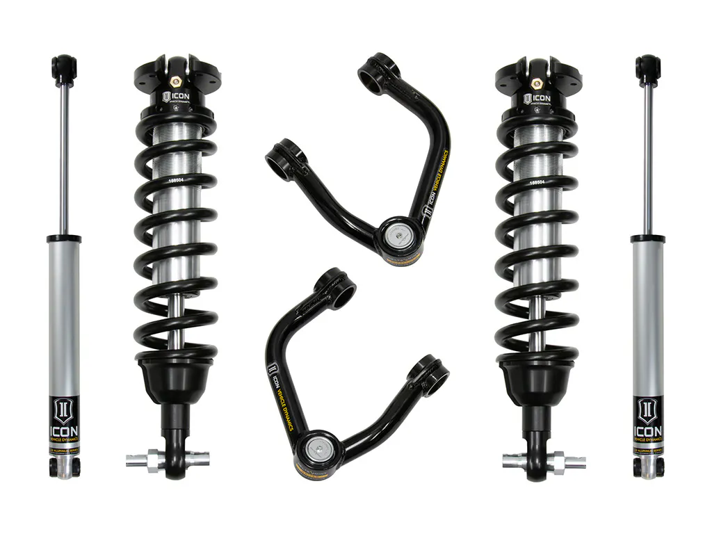 ICON Vehicle Dynamics 19-21 FORD RANGER 0-3.5" STAGE 2 SUSPENSION SYSTEM W TUBULAR UCA AL KNUCKLE