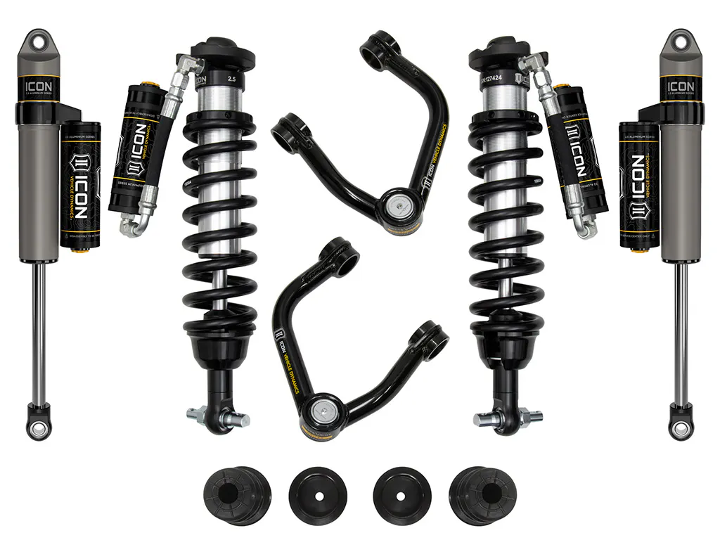 ICON Vehicle Dynamics 19-21 FORD RANGER 0-3.5" STAGE 4 SUSPENSION SYSTEM W TUBULAR UCA AL KNUCKLE