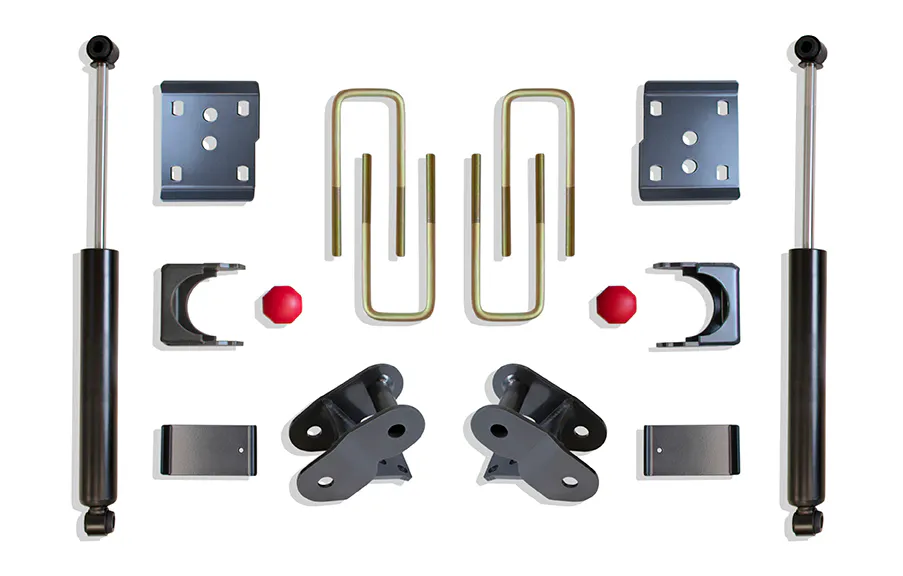 MaxTrac Suspension 4"/5" REAR LOWERING BOX KIT