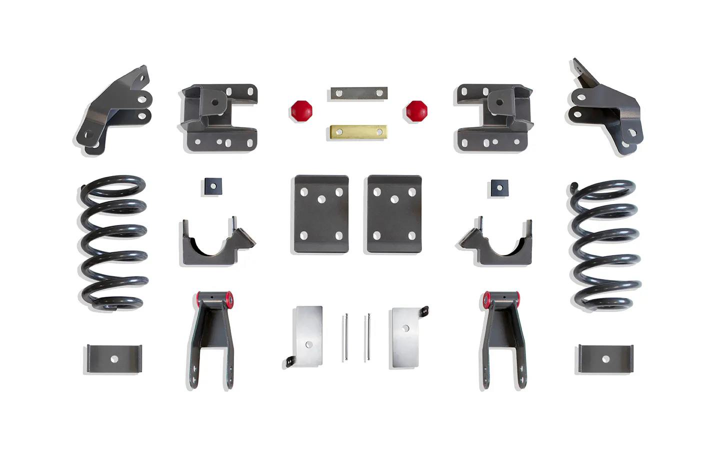 MaxTrac Suspension 2"/4" LOWERING KIT (COILS, EXT/CREW CAB) (MAGNERIDE MODELS)