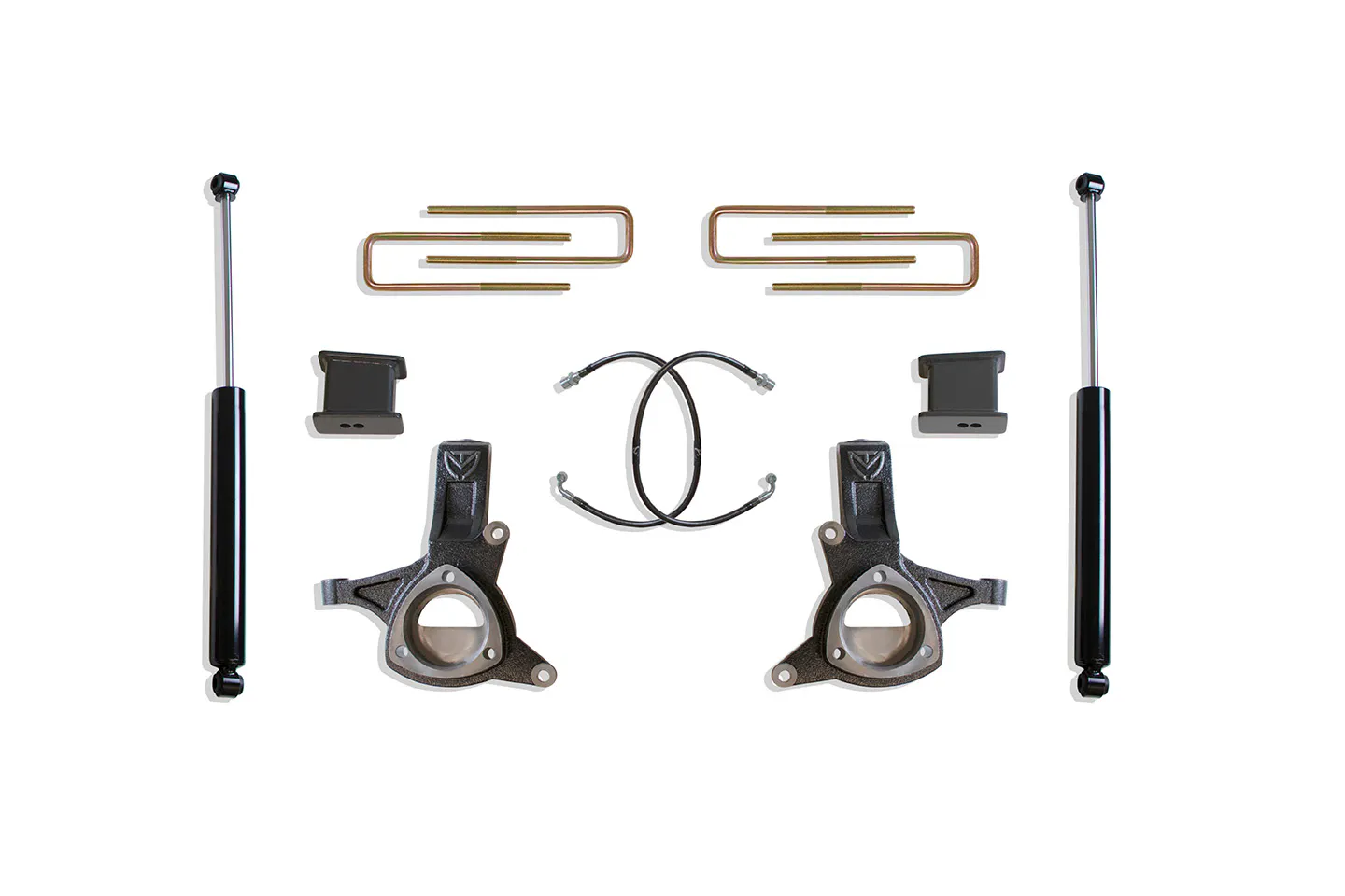 MaxTrac Suspension 5" LIFT KIT (MAX TRAC SHOCKS) (STAMPED STEEL ARMS)