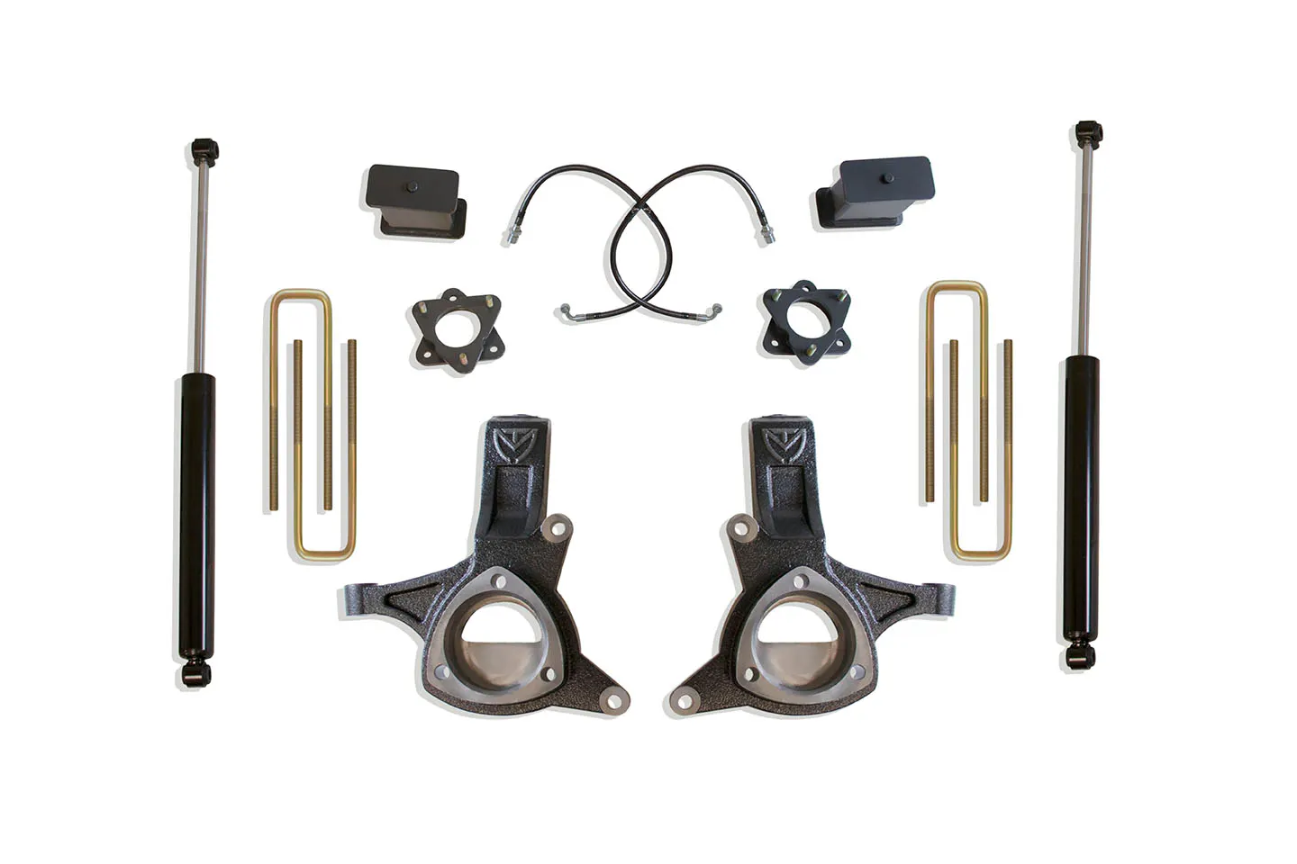 MaxTrac Suspension 7" LIFT KIT (MAX TRAC SHOCKS) (STAMPED STEEL ARMS)