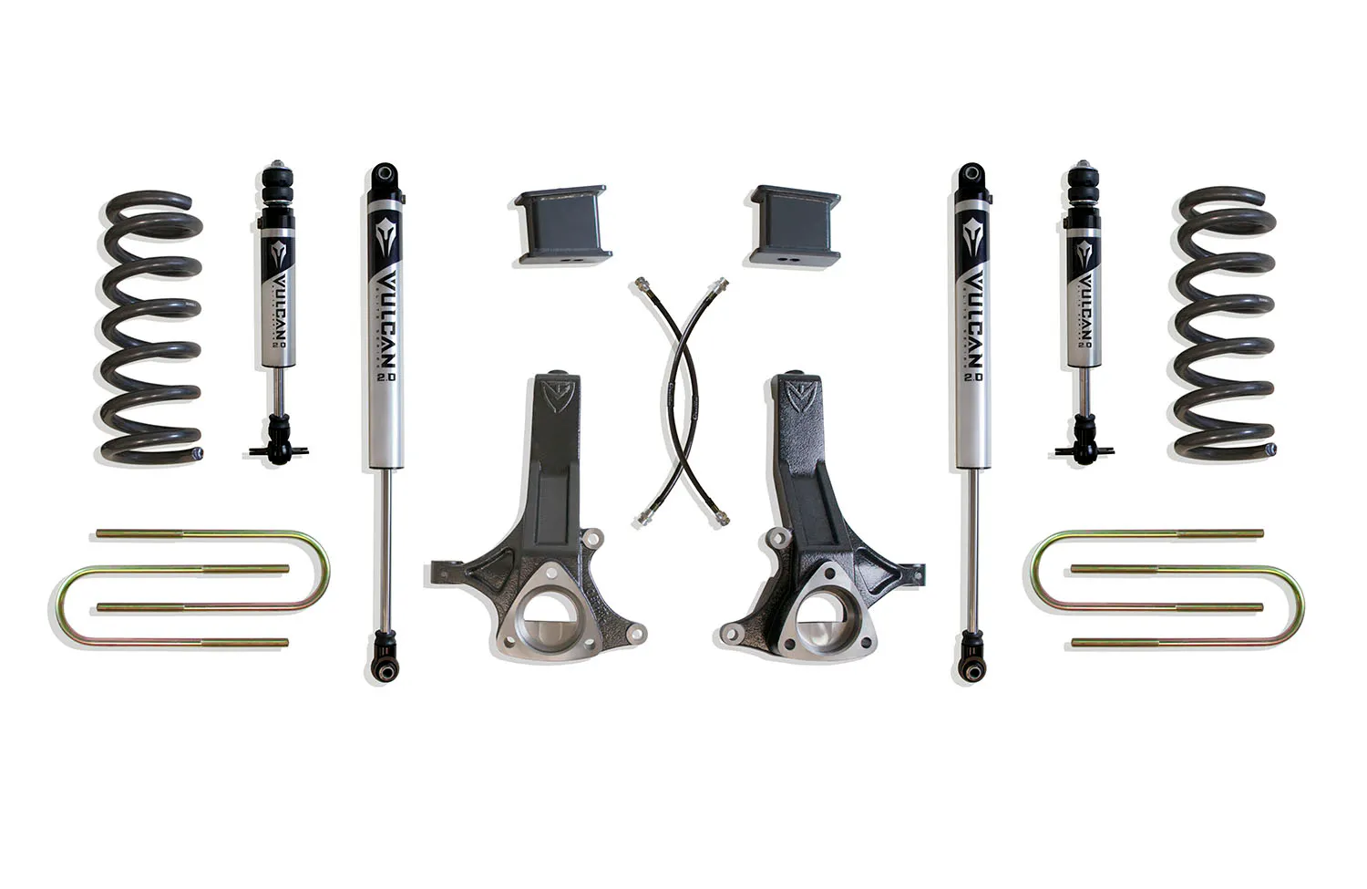 MaxTrac Suspension 7" LIFT KIT (VULCAN IFP SHOCKS)