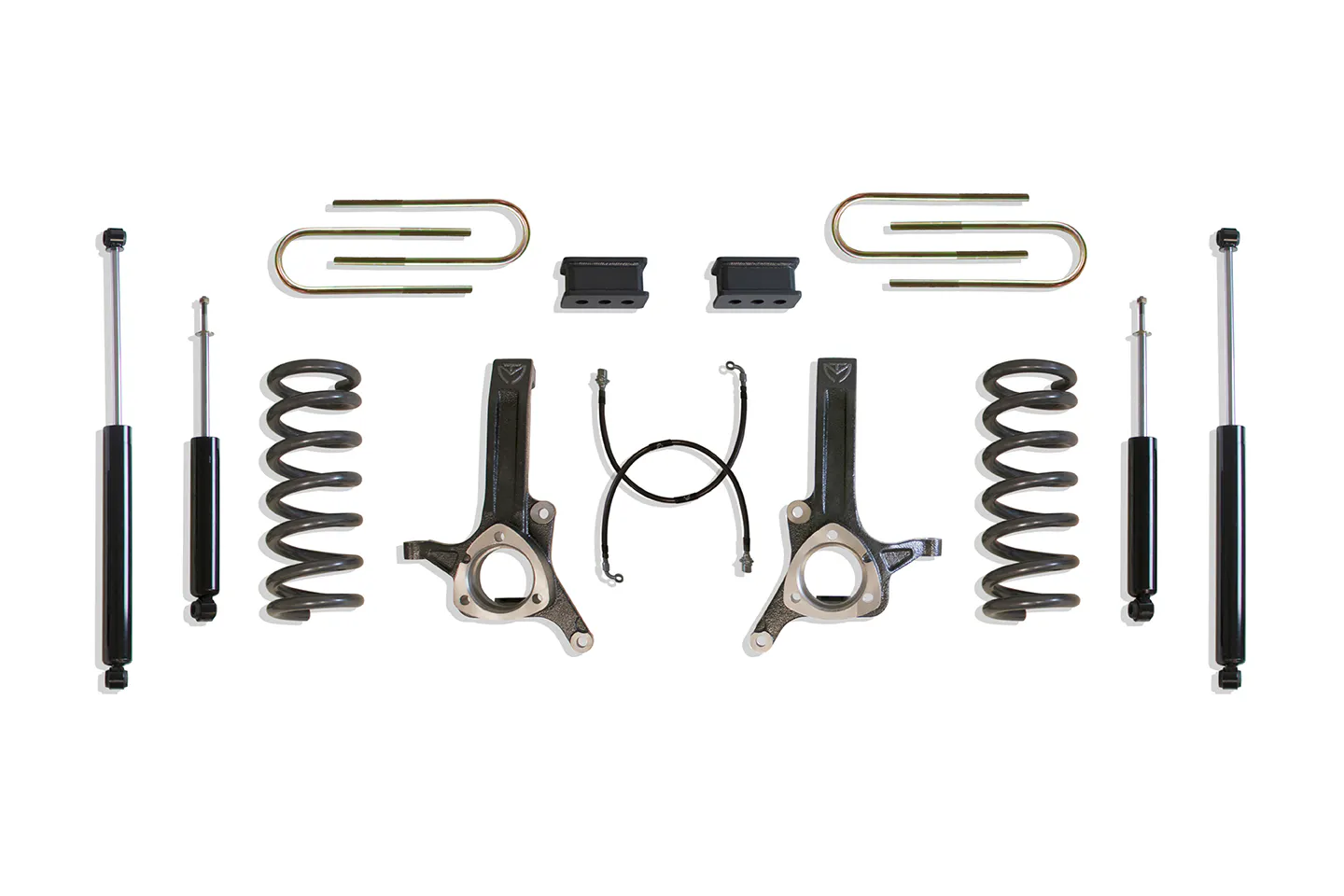 MaxTrac Suspension 6.5" LIFT KIT (DIESEL, 4.125" X 13.5" U-BOLTS)
