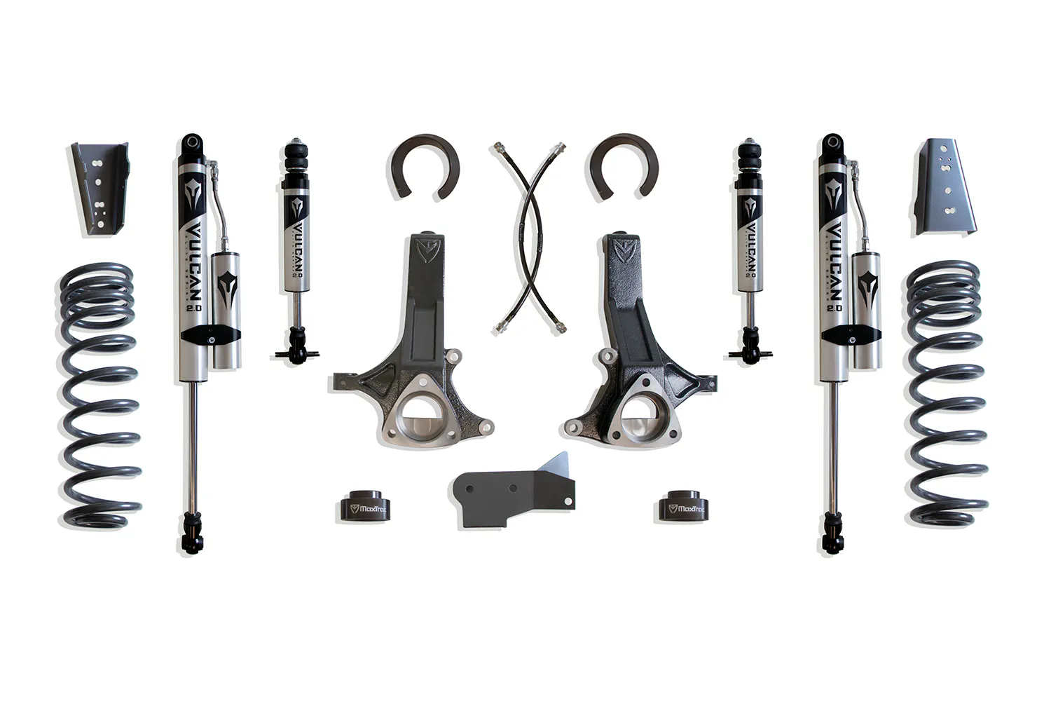 MaxTrac Suspension 6.5" LIFT KIT (VULCAN IFP FRONT/VULCAN RESERVOIR SHOCKS REAR)