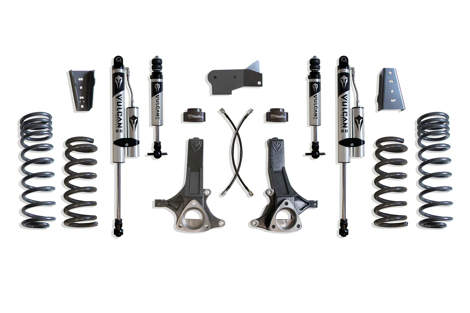 MaxTrac Suspension 7" LIFT KIT (VULCAN IFP FRONT/VULCAN RESERVOIR SHOCKS REAR)