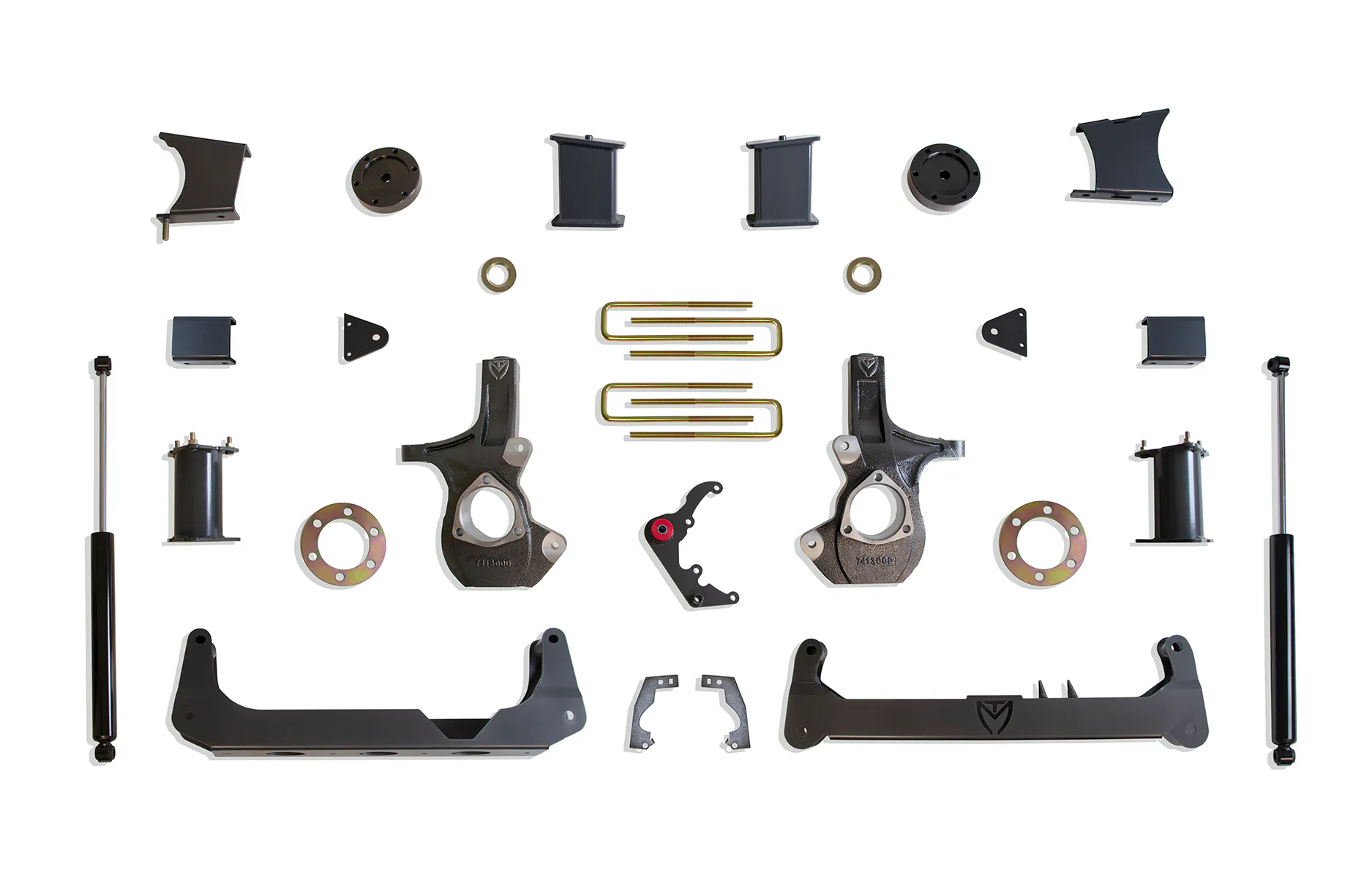 MaxTrac Suspension 7" CROSSMEMBER LIFT KIT (CAST STEEL ARMS)