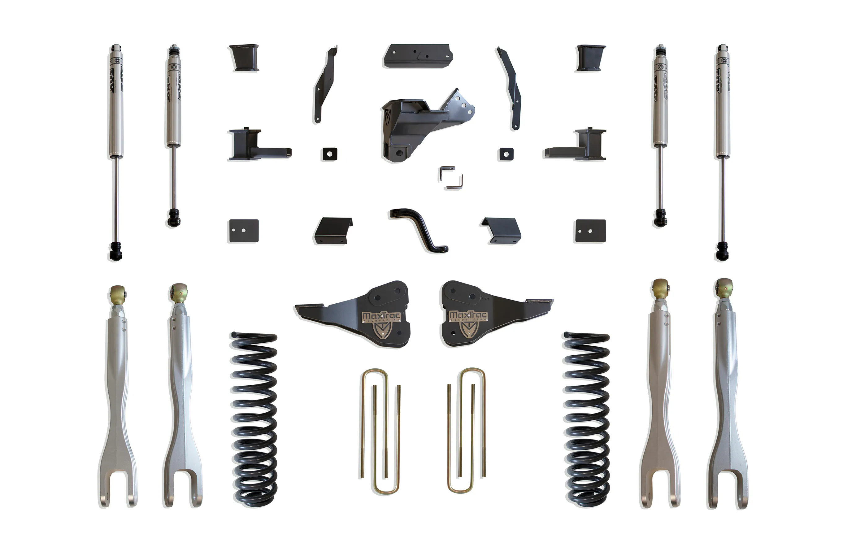 MaxTrac Suspension 6" LIFT KIT W/ 4-LINKS (FOX SHOCKS)