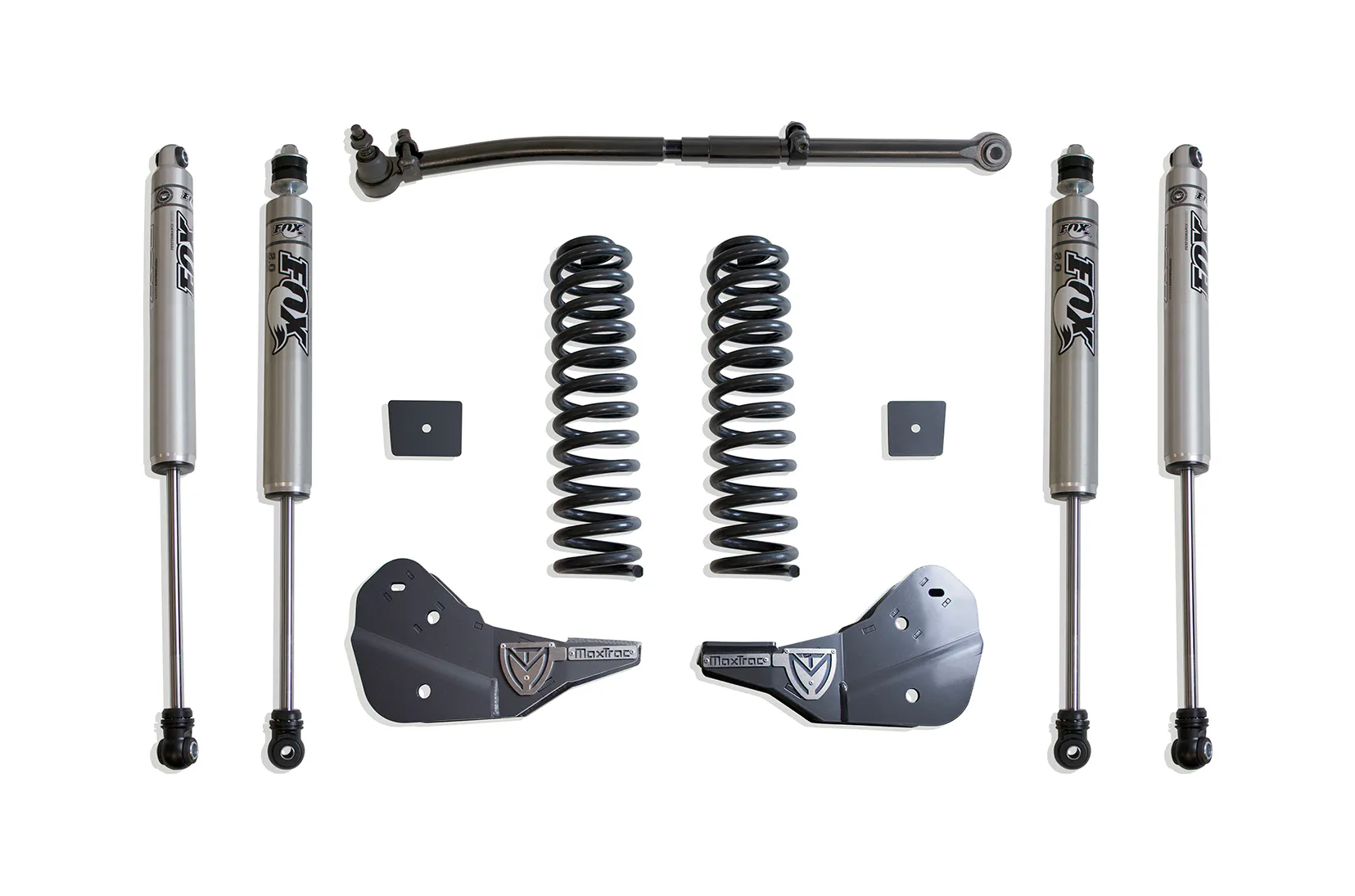 MaxTrac Suspension 2.5" COIL SPRING LEVELING KIT (FOX SHOCKS)