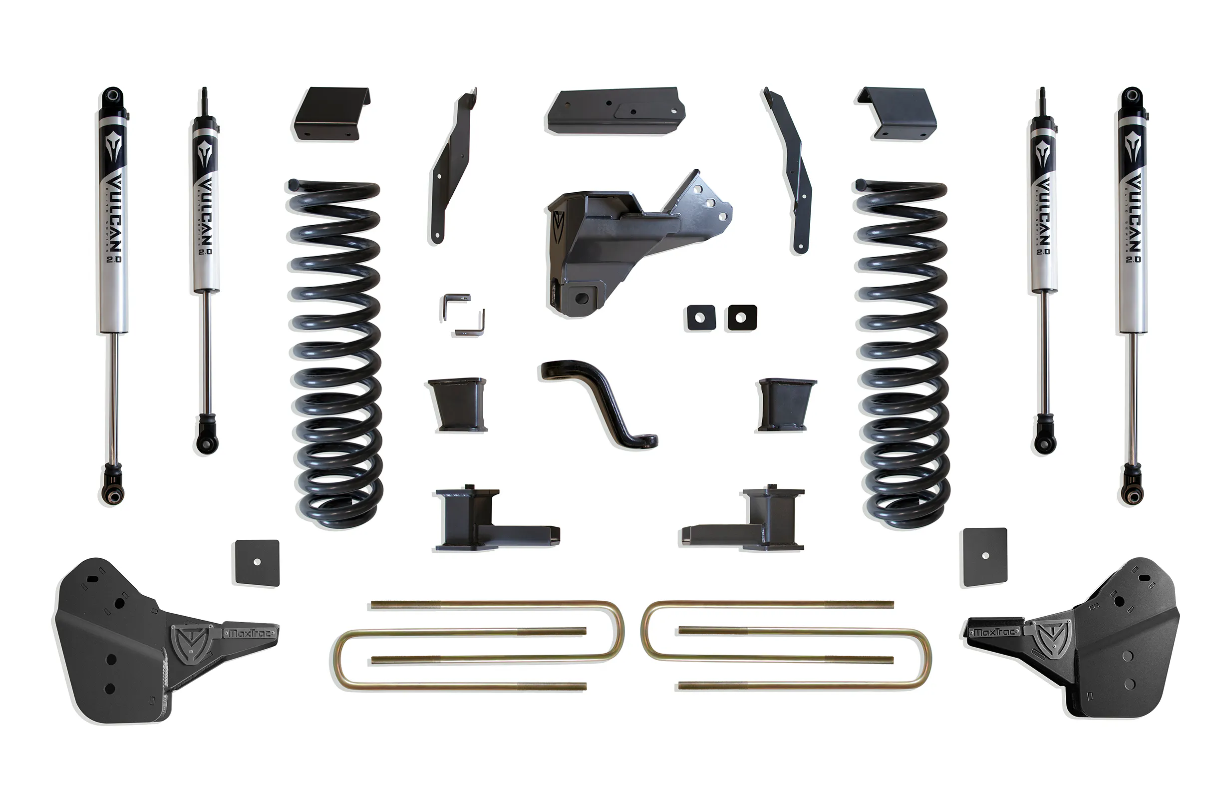 MaxTrac Suspension 4" LIFT KIT (VULCAN IFP SHOCKS)