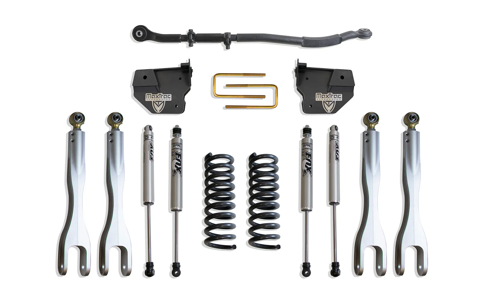 MaxTrac Suspension 2.5" LIFT KIT W/ 4-LINKS (FOX SHOCKS)