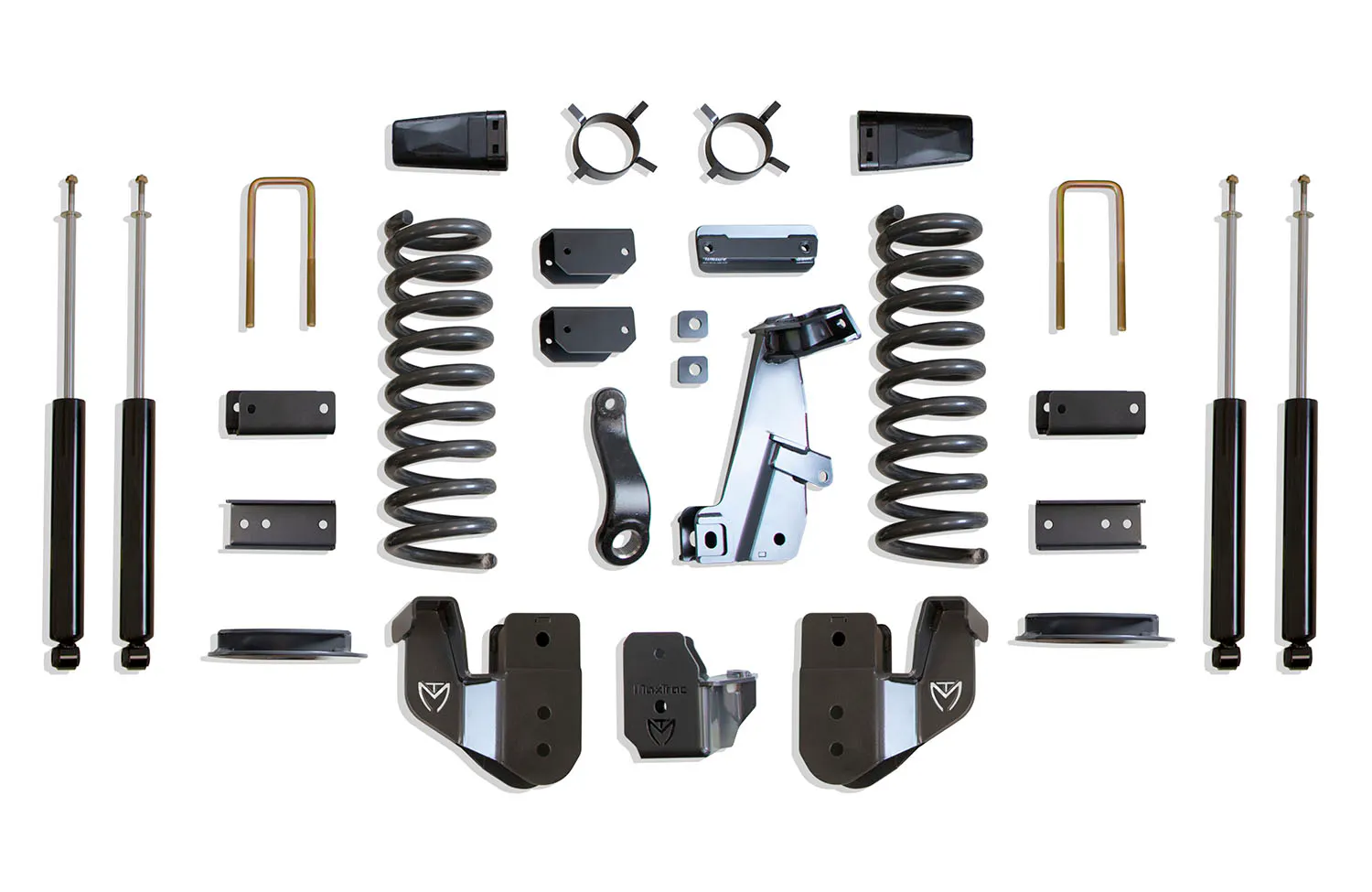 MaxTrac Suspension 4" LIFT KIT (MAX TRAC SHOCKS) (FACTORY REAR AIR RIDE)