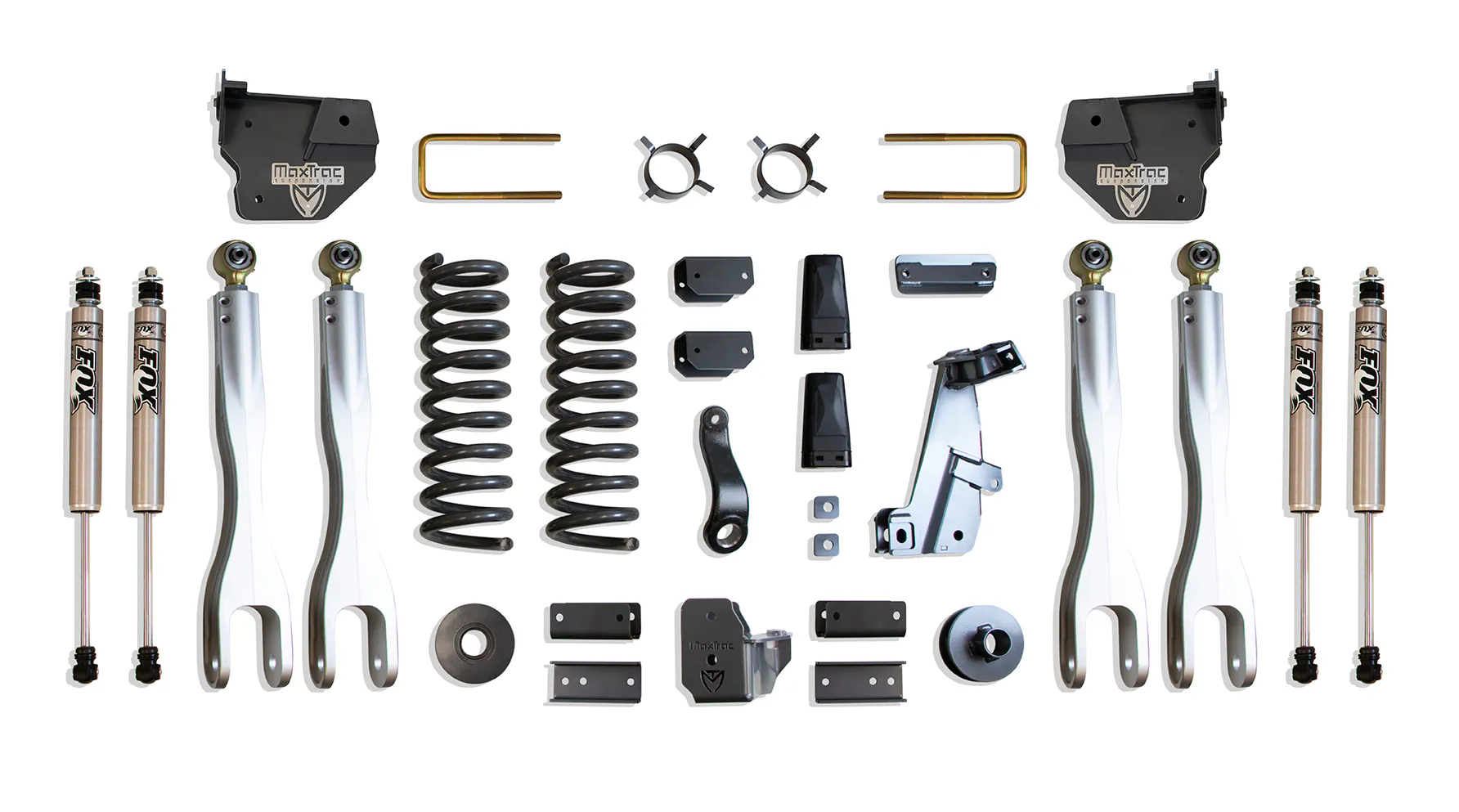 MaxTrac Suspension 4" LIFT KIT W/ 4-LINKS (FOX SHOCKS)
