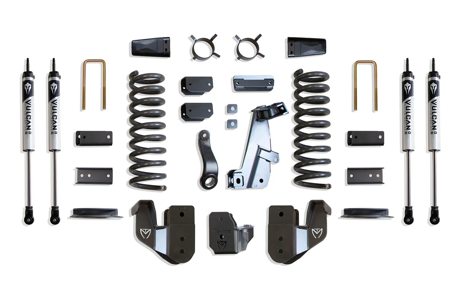 MaxTrac Suspension 4" LIFT KIT (VULCAN SHOCKS) (FACTORY REAR AIR RIDE)
