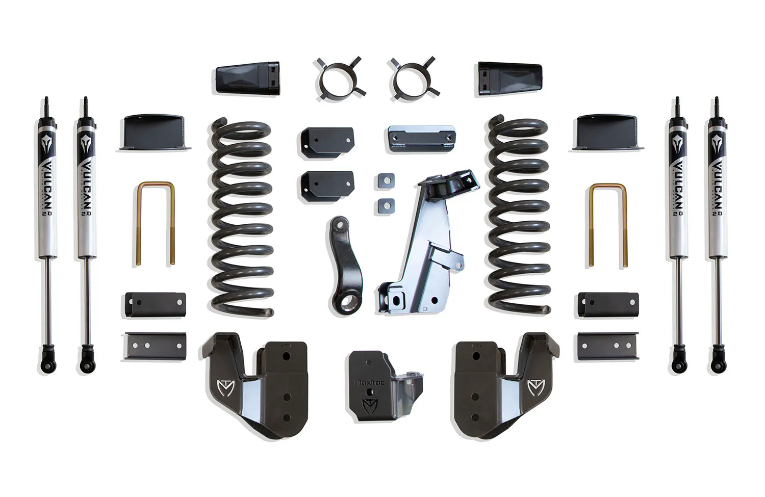 MaxTrac Suspension 6" LIFT KIT (VULCAN SHOCKS) (FACTORY REAR AIR RIDE)