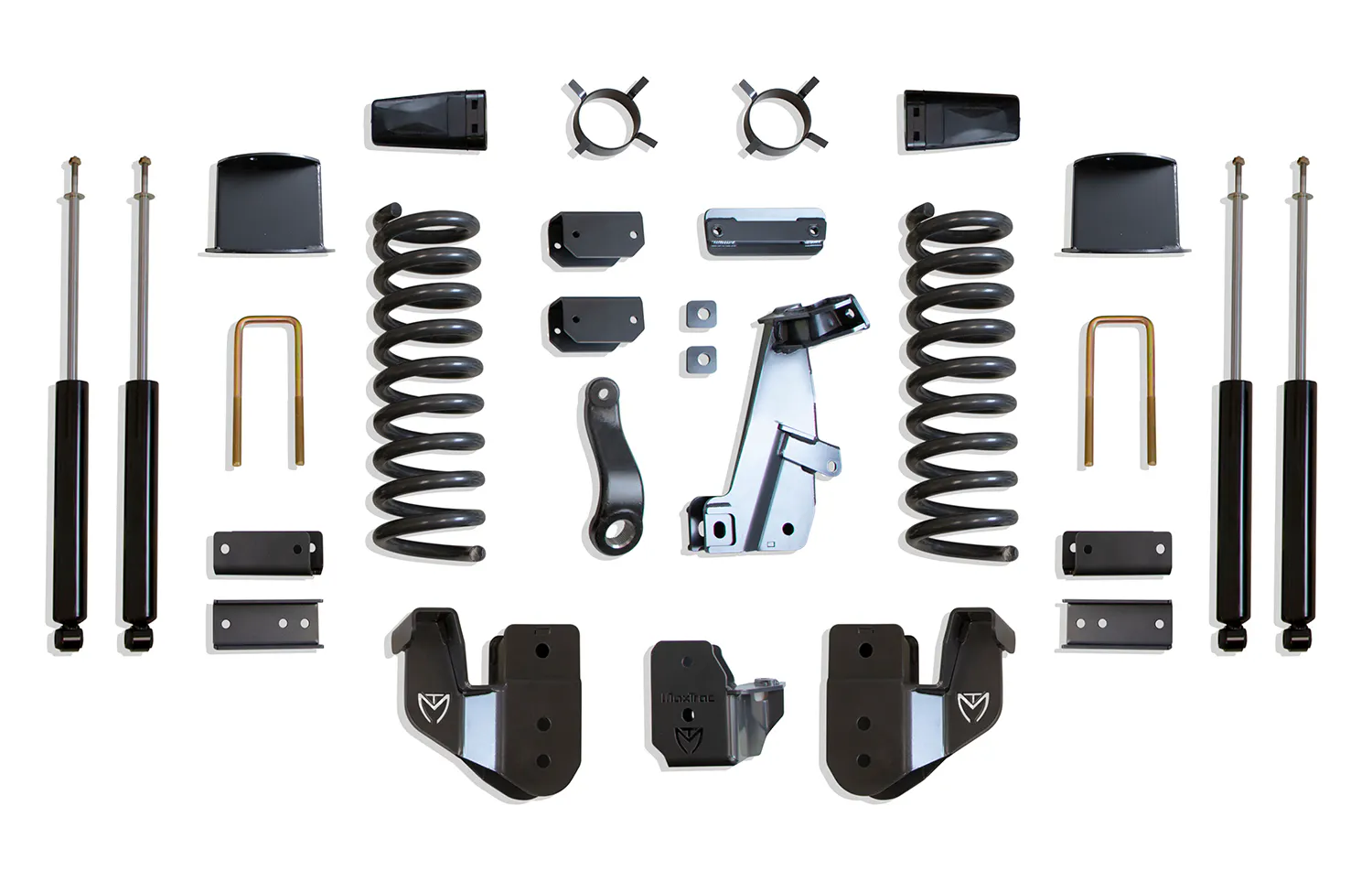 MaxTrac Suspension 8" LIFT KIT W/ MAX TRAC SHOCKS (FACTORY REAR AIR RIDE)