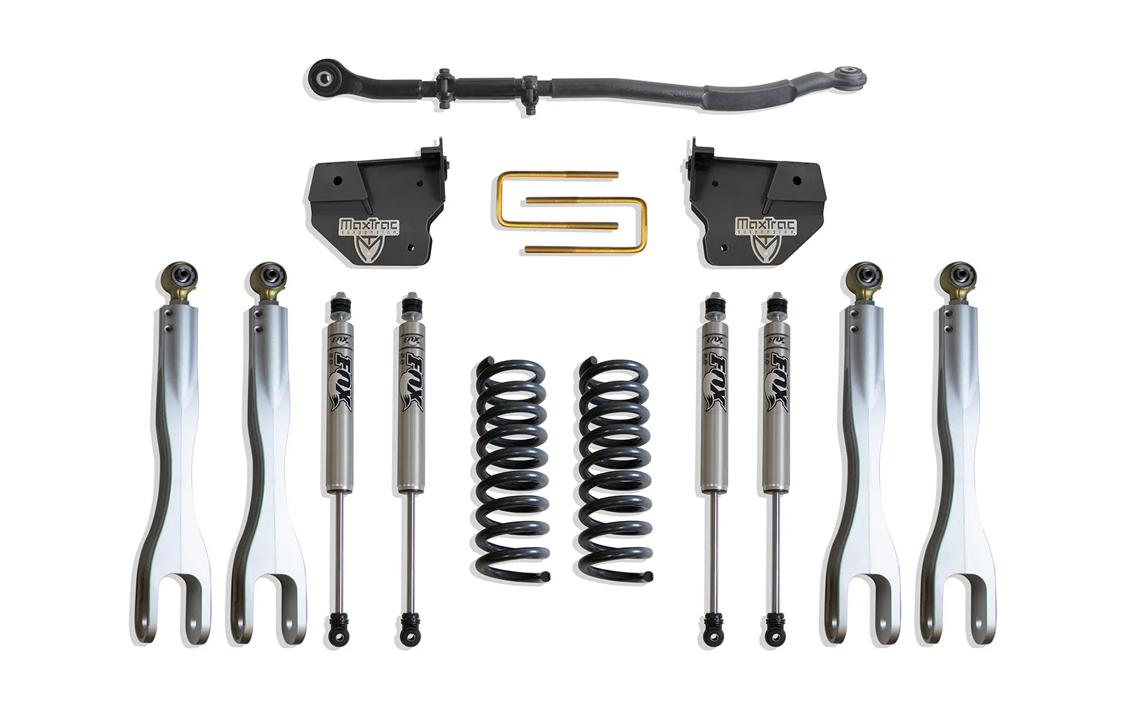 MaxTrac Suspension 2.5" LIFT KIT W/ 4-LINKS (FOX SHOCKS)