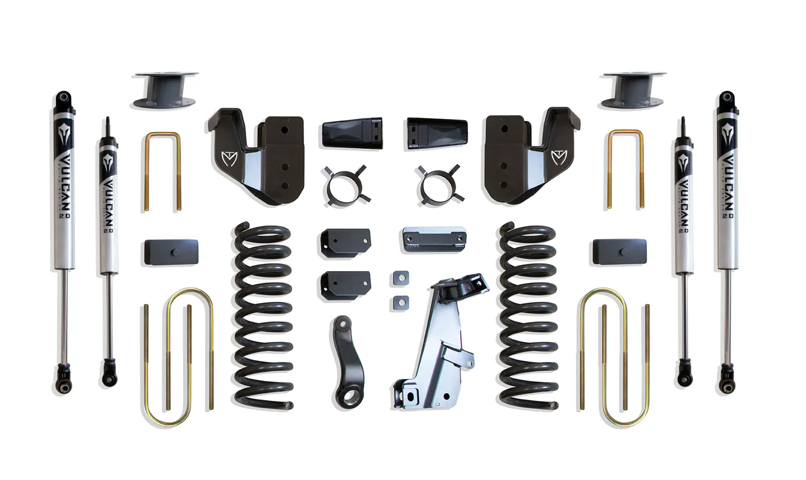 MaxTrac Suspension 6" LIFT KIT (VULCAN SHOCKS) (FACTORY REAR AIR RIDE)