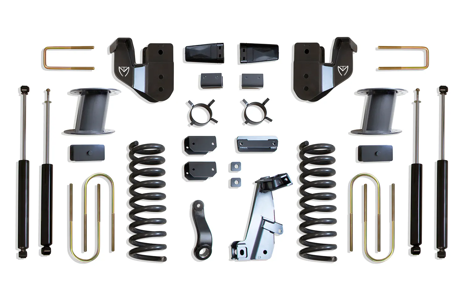 MaxTrac Suspension 8" LIFT KIT (MAX TRAC SHOCKS) (FACTORY REAR AIR RIDE)