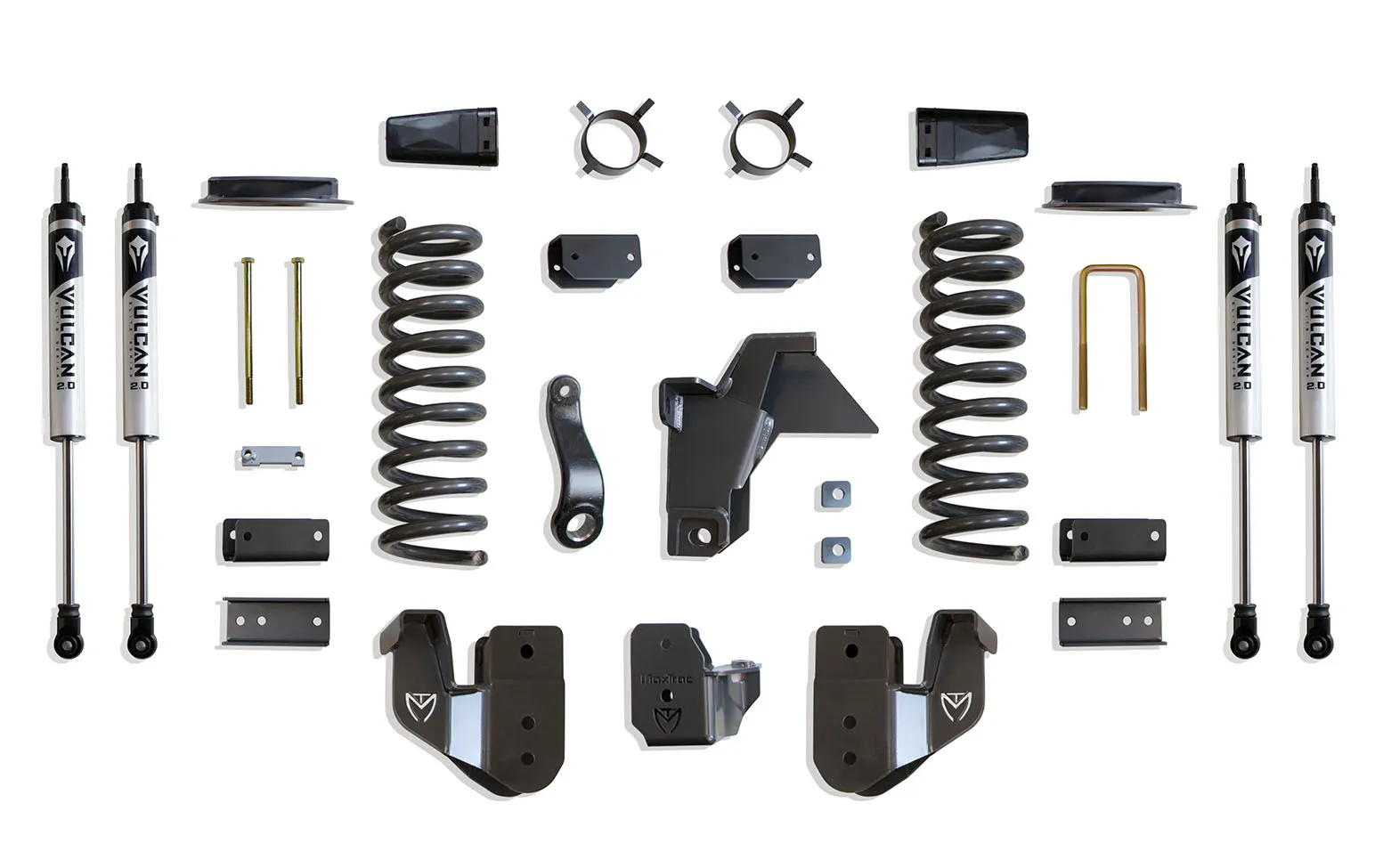 MaxTrac Suspension 4" LIFT KIT (VULCAN SHOCKS) (FACTORY REAR AIR RIDE)