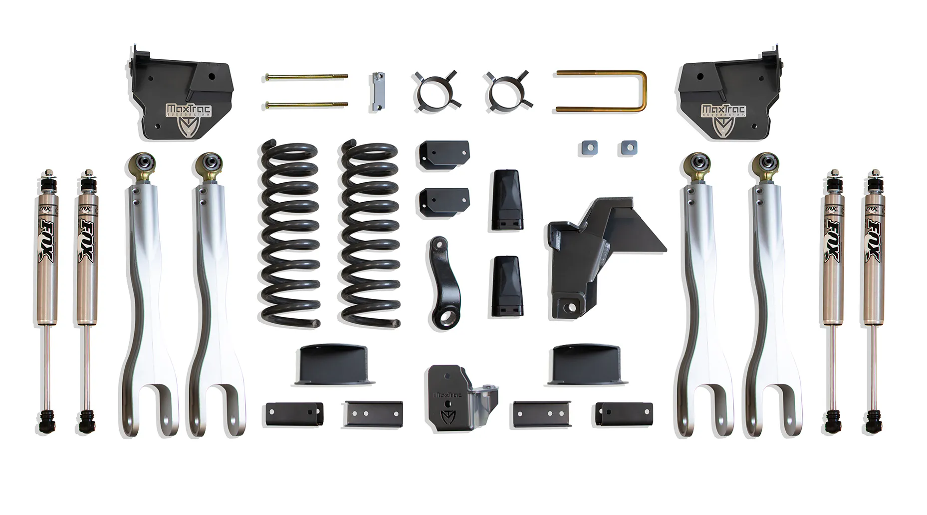 MaxTrac Suspension 6" LIFT KIT W/ 4-LINKS (FOX SHOCKS) (FACTORY REAR AIR RIDE)