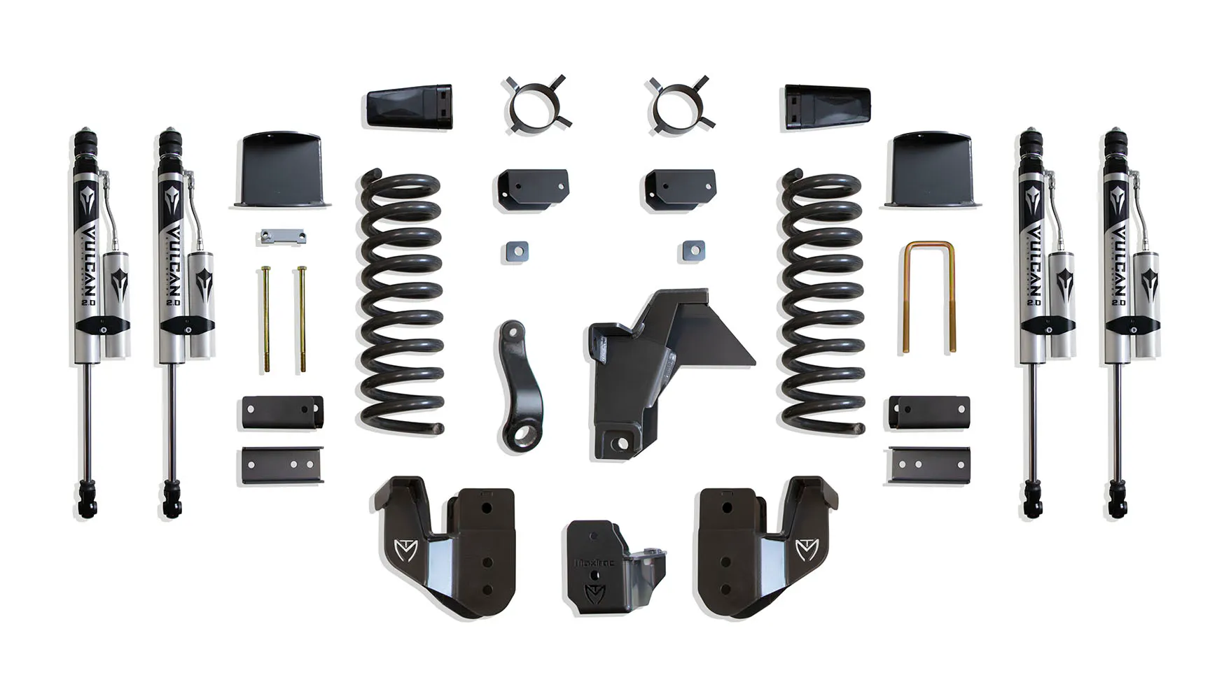 MaxTrac Suspension 8" LIFT KIT (VULCAN RESERVOIR SHOCKS) (FACTORY REAR AIR RIDE)