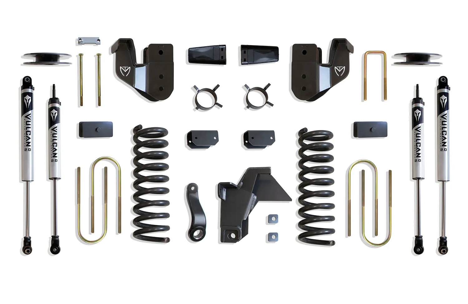 MaxTrac Suspension 4" LIFT KIT (VULCAN SHOCKS) (FACTORY REAR AIR RIDE)