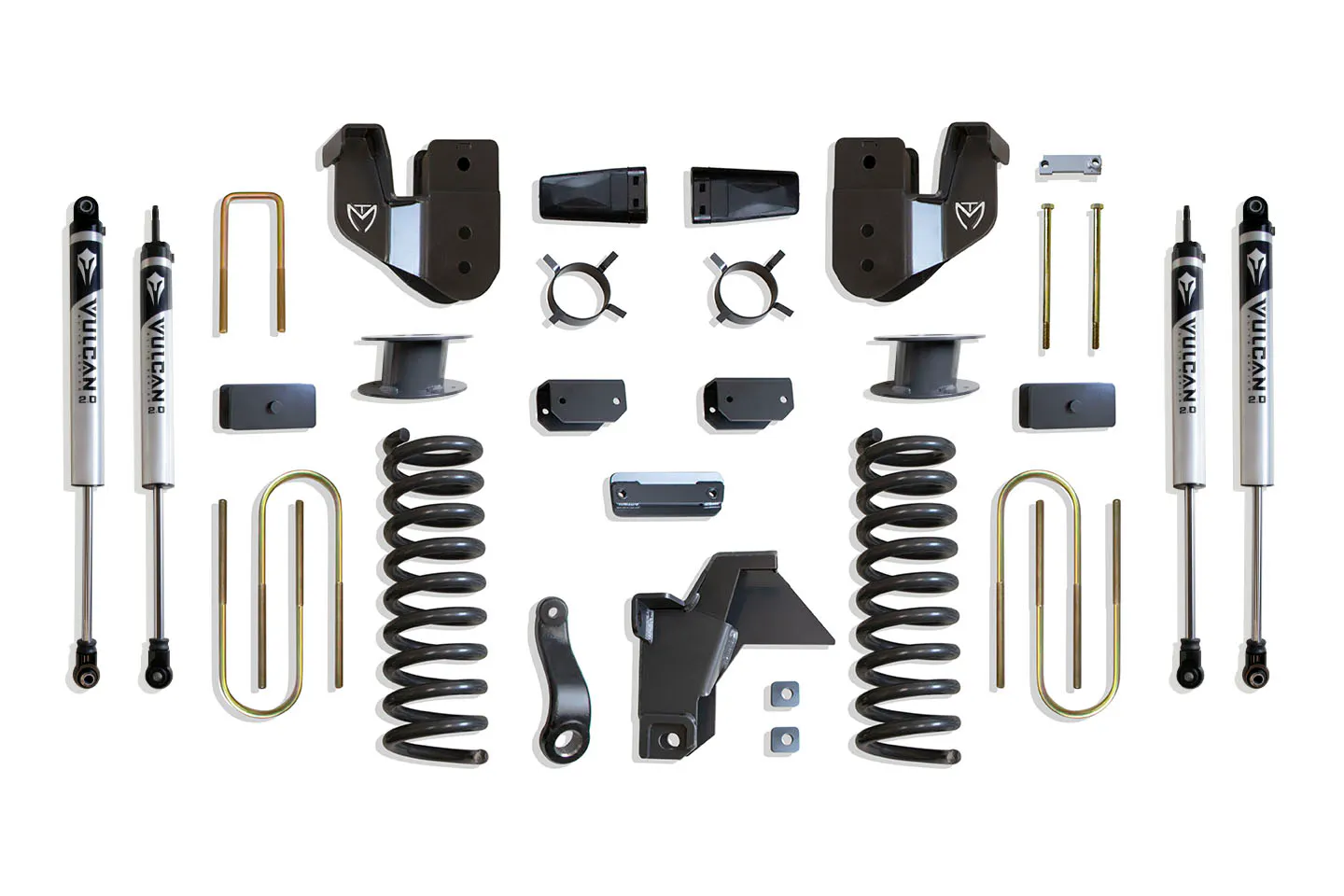 MaxTrac Suspension 6" LIFT KIT (VULCAN SHOCKS) (FACTORY REAR AIR RIDE)