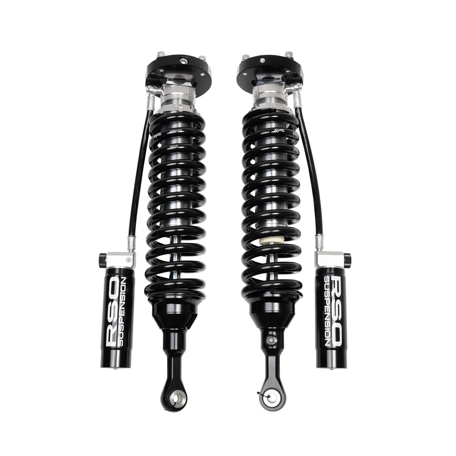 Shocks & Struts - RSO Suspension 150107-452200 RSO Front 2.5 Coilover Adjustable Remote ACR Reservoir Shocks 0-3in Lift