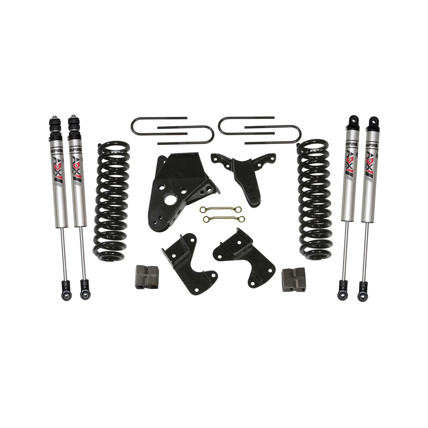 Skyjacker 6 in. Suspension Lift Kit With ADX M2.0 Aluminum Monotube Shocks.